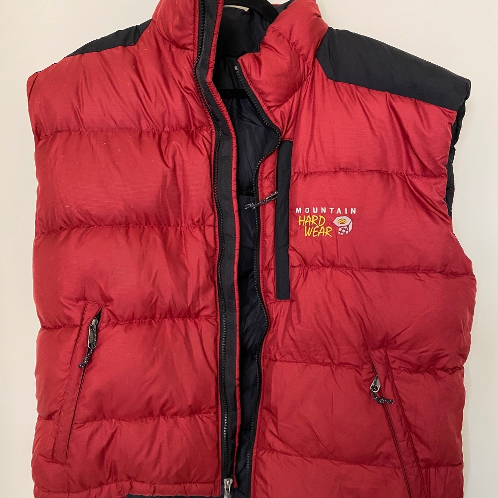 Mountain Hardwear Winter Puffer Vest Size Large